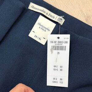 Abercrombie & Fitch Deep Blue Trousers